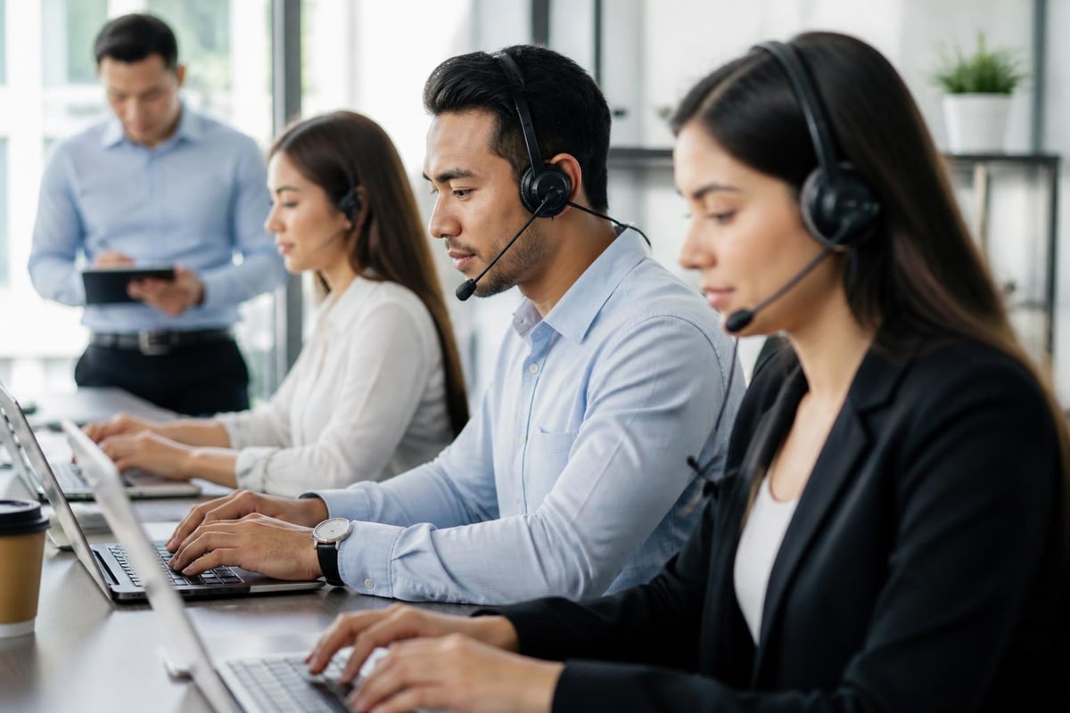 BPO service delivery model