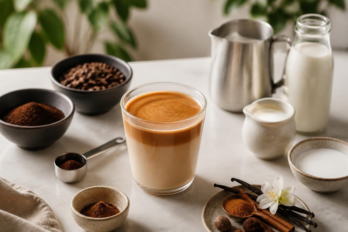 Personnalisation du café renversé