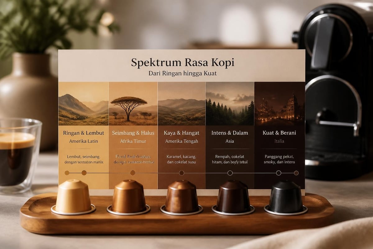 Variasi kapsul Nespresso