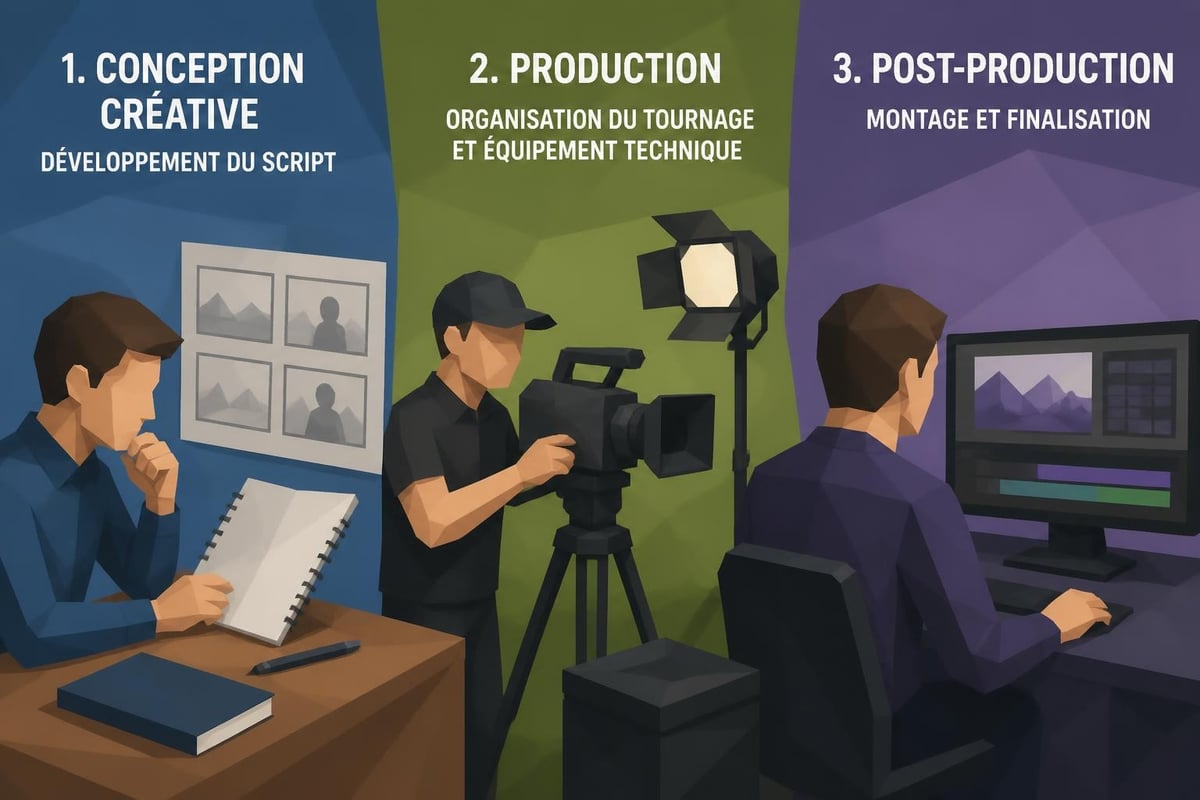 Processus de production audiovisuelle