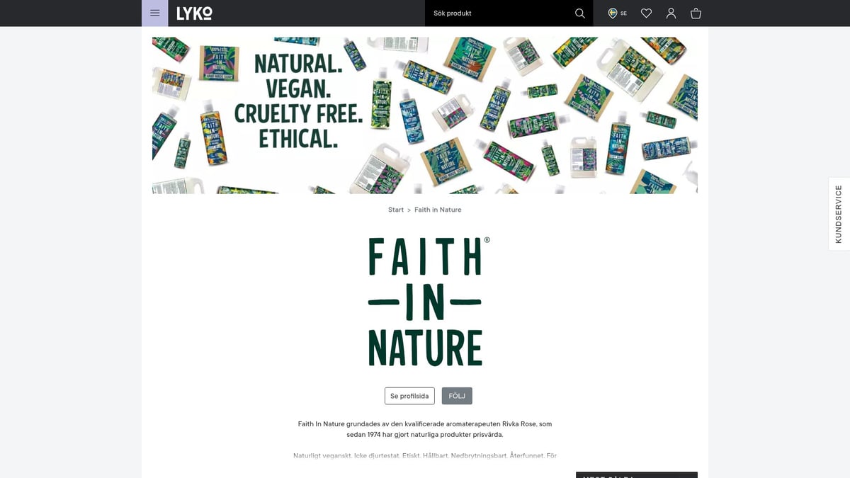 7 Bästa Schampo Utan Parabener För Friskt Hår 2026 - Faith In Nature Coconut Shampoo (99 kr)