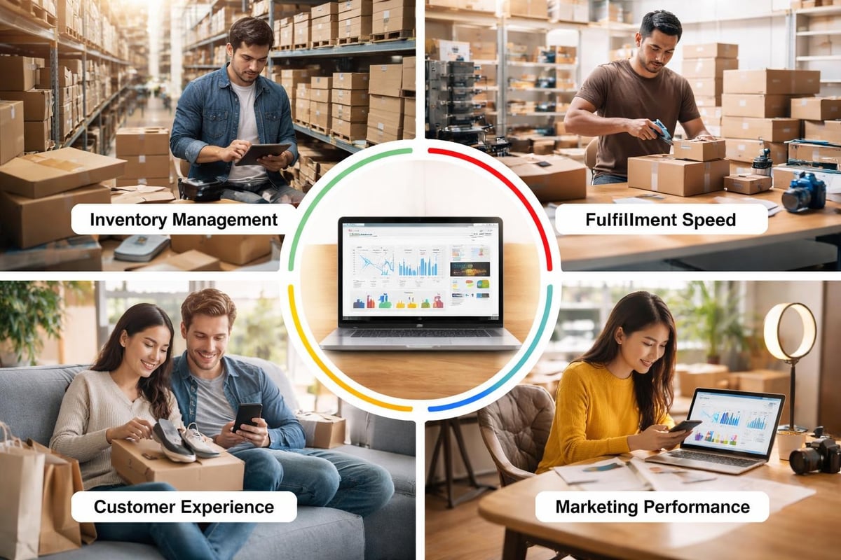Interconnected ecommerce competencies