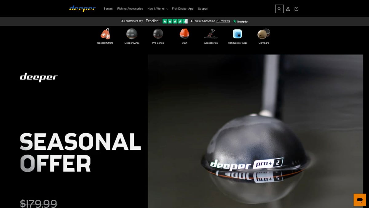 9 Must-Have New Fishing Equipment Picks for 2026 - Deeper CHIRP+ 2 Smart Sonar