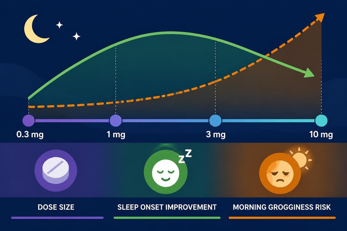 Melatonin dose response