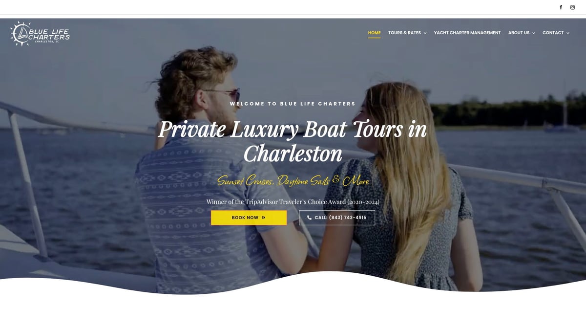Charleston Yacht Tour Guide: Your Essential Handbook 2025 - Blue Life Charters: Charleston’s Premier Private Yacht Experience