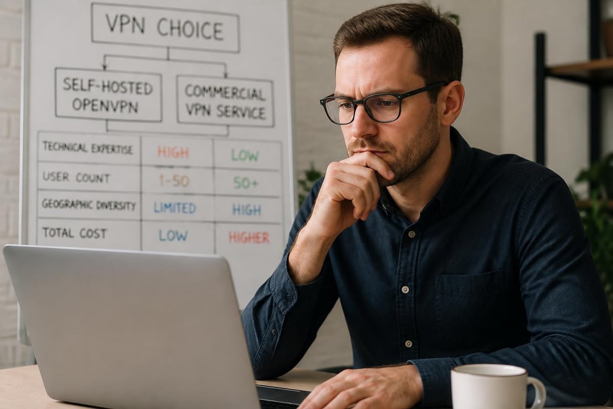 VPN deployment decision framework