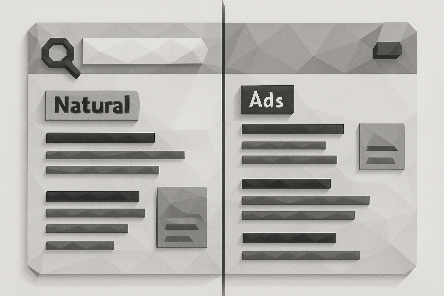 Defining Organic Search and Paid Search
