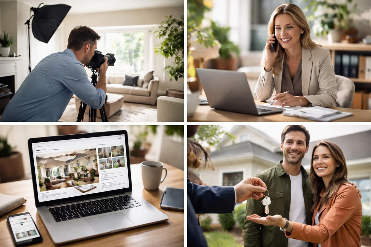 Professional real estate marketing strategy