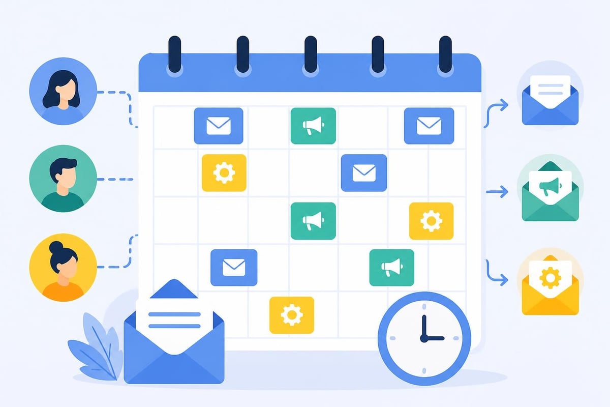 Email campaign calendar