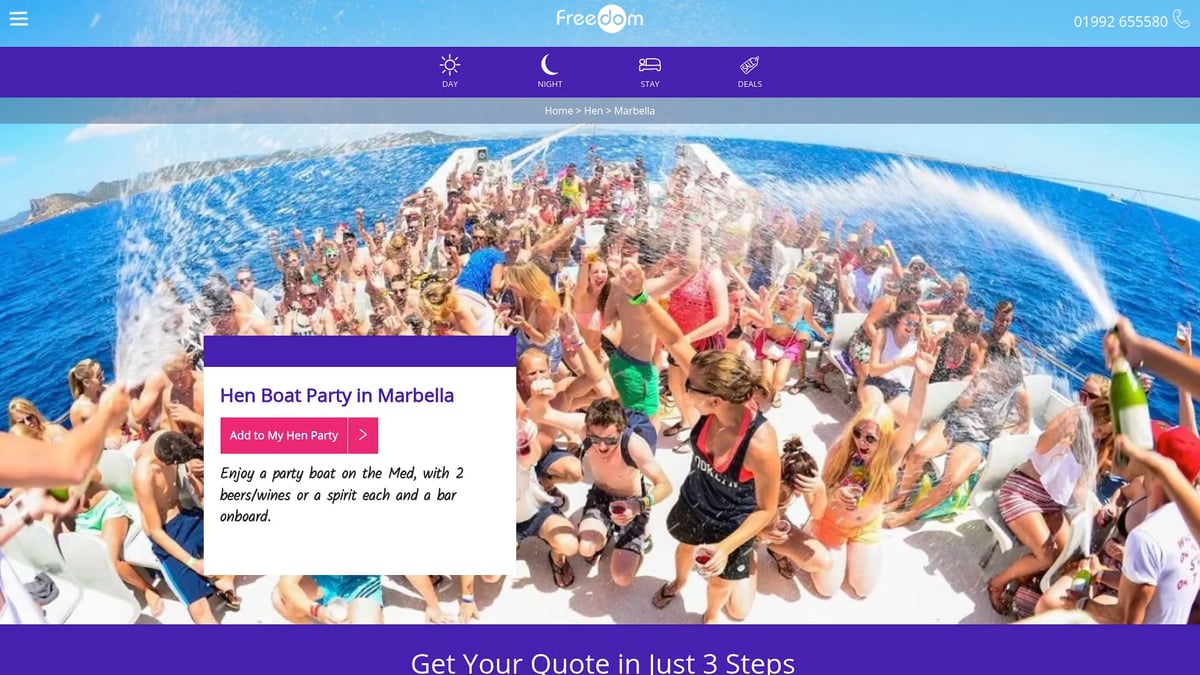 Top 10 Marbella Hen Activities for a Memorable 2026 Weekend - Boat Party on the Med