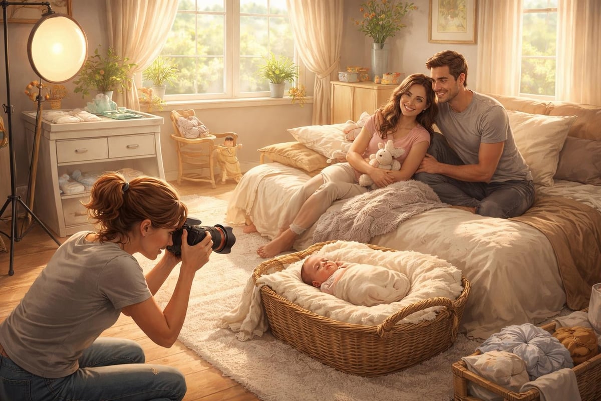 Benefits of home photo sessions