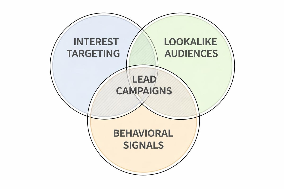 Facebook audience targeting layers