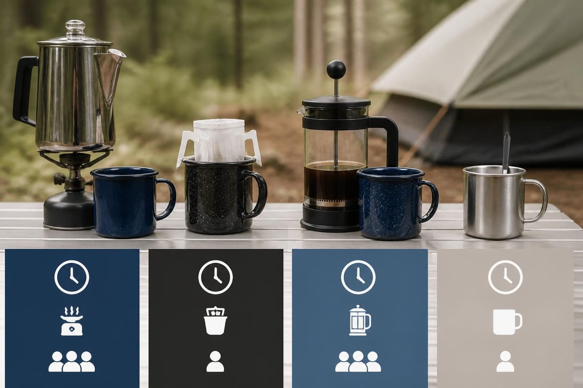 Coffee brewing comparison