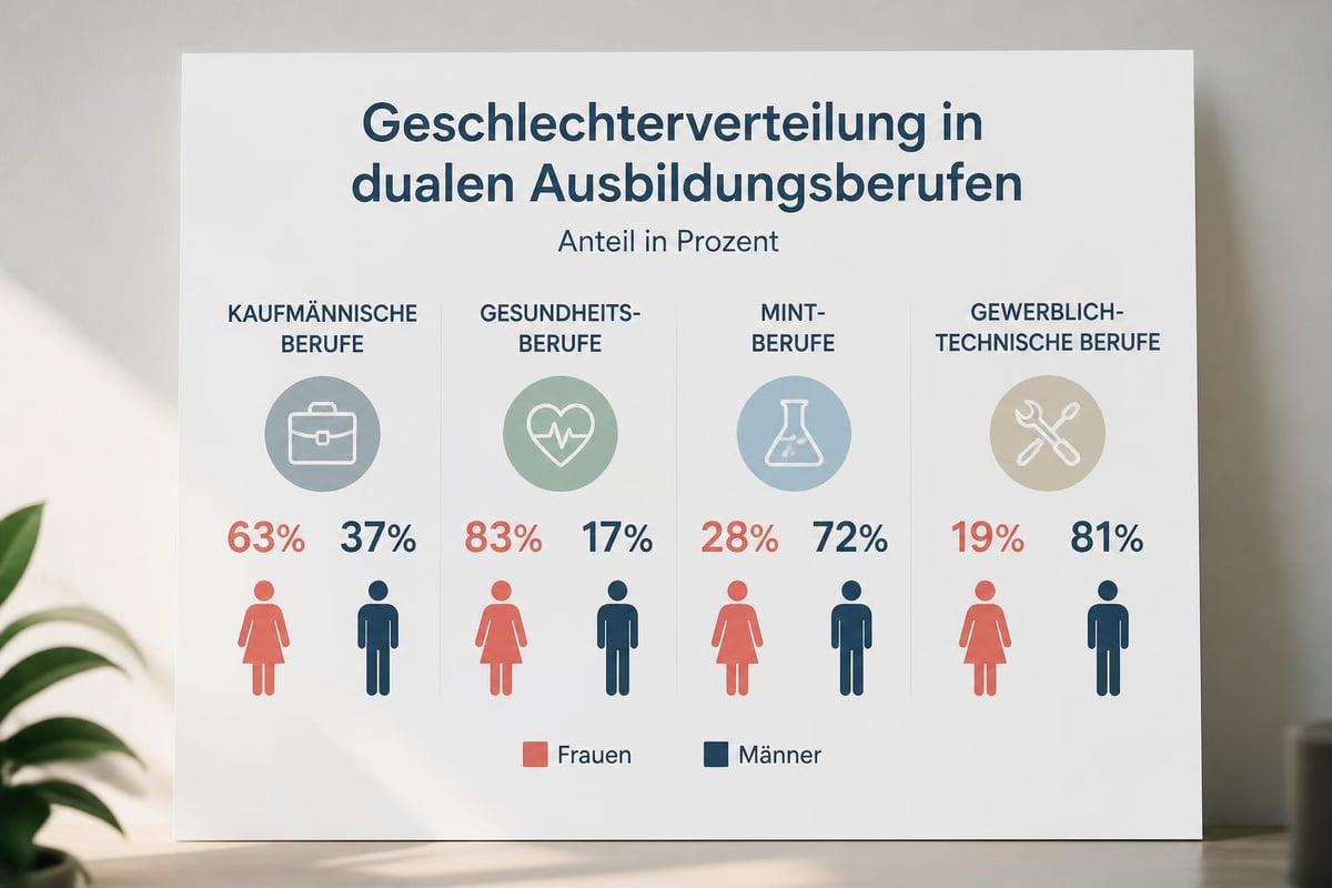 Ausbildungsstatistik nach Geschlecht
