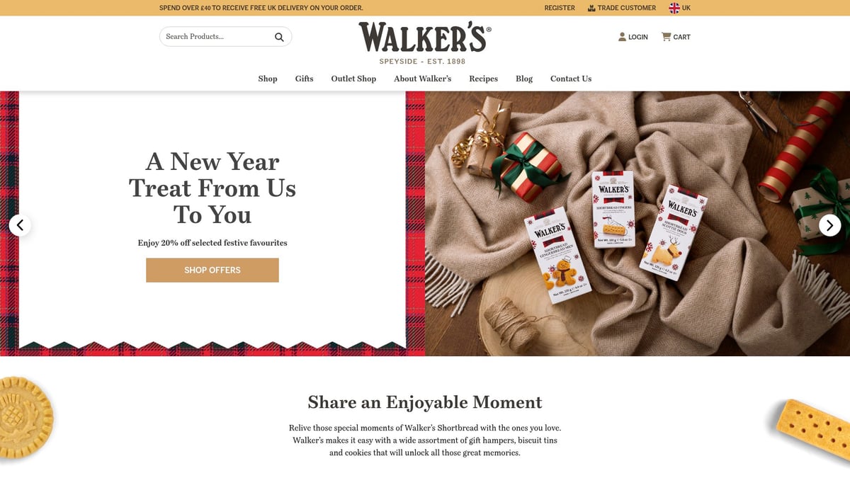 7 Essential Made In Scotland Products To Try In 2026 - Walkers Shortbread