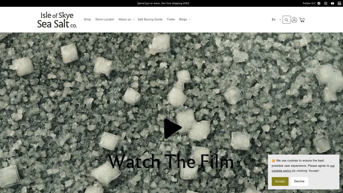 7 Essential Made In Scotland Products To Try In 2026 - Isle of Skye Sea Salt