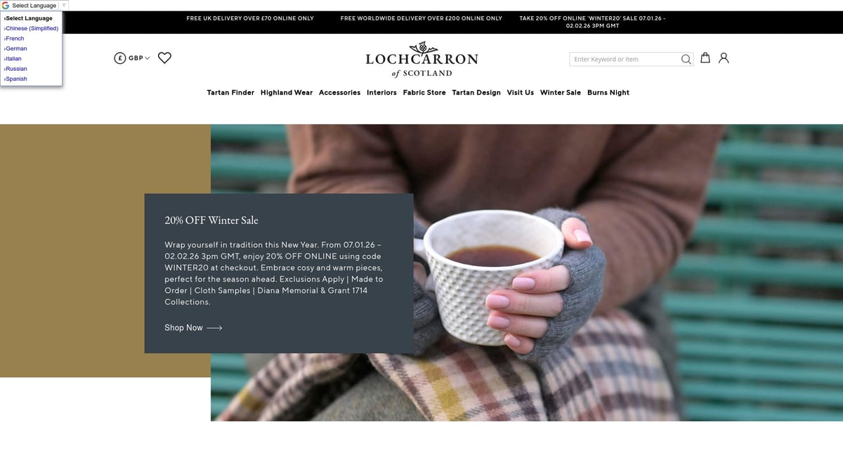 7 Essential Made In Scotland Products To Try In 2026 - Lochcarron of Scotland Tartans & Accessories