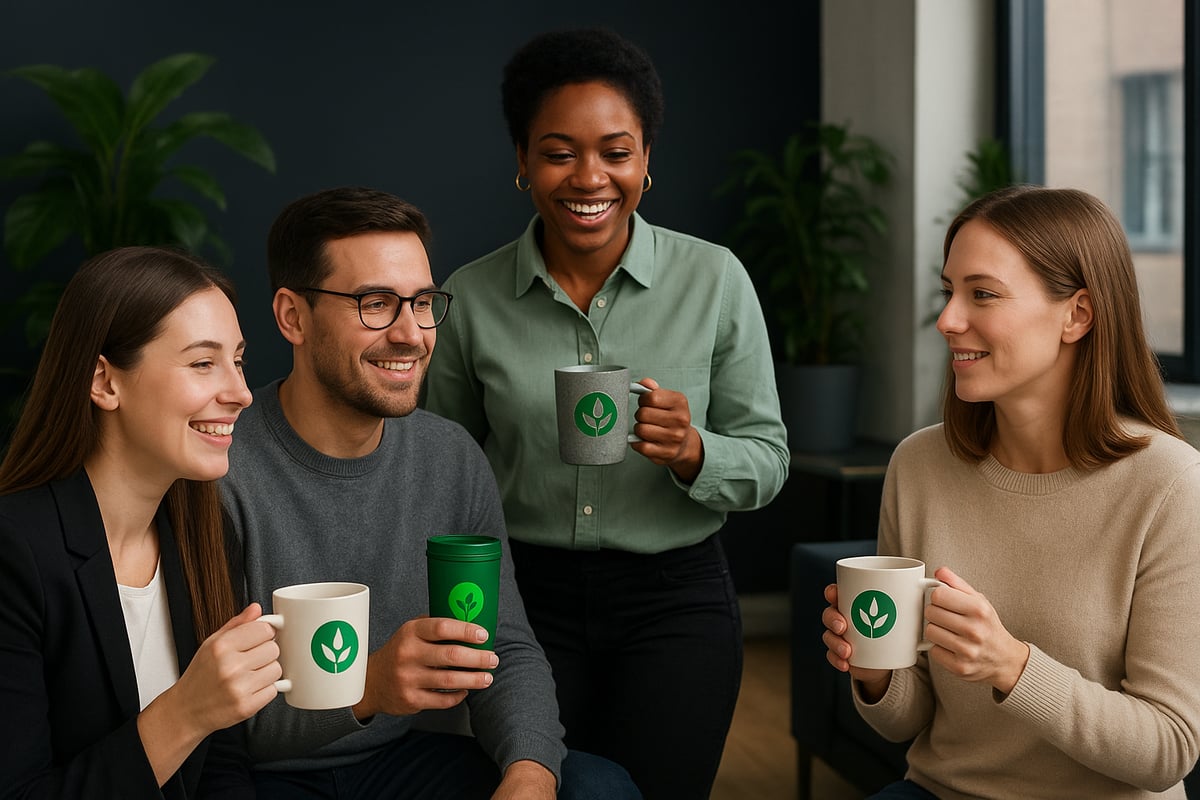 Miksi muki yrityksen logolla on tehokas brändäystyökalu?