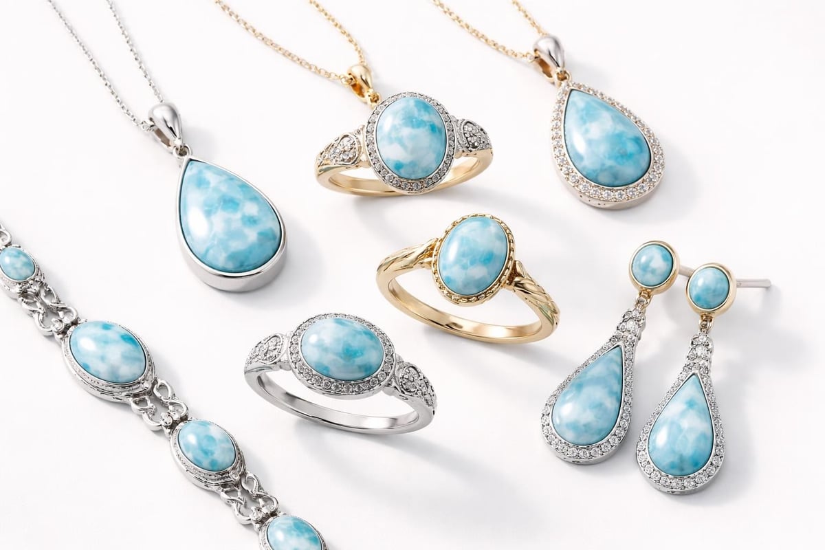 Larimar jewelry style guide