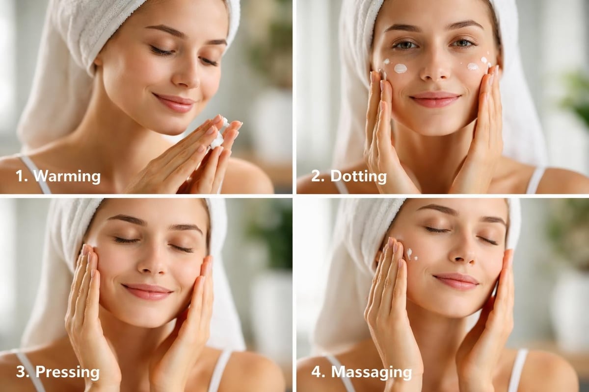 Proper cream application techniques