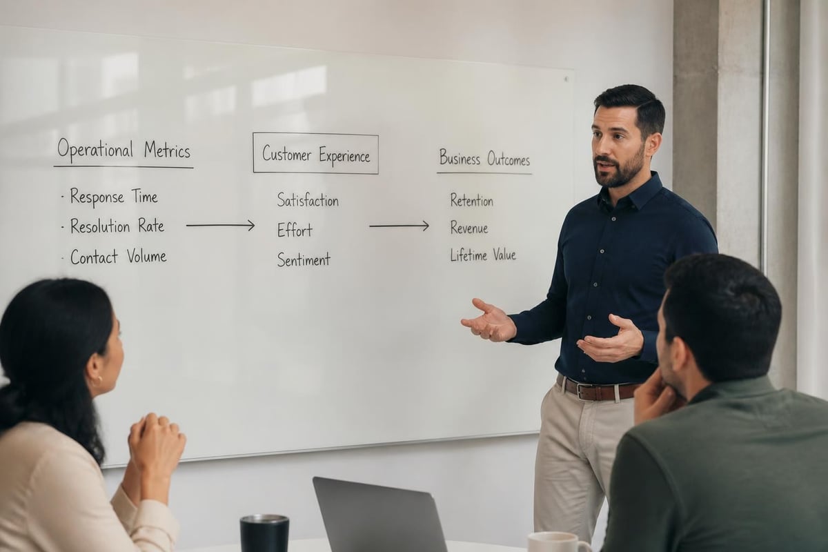 Performance metrics dashboard
