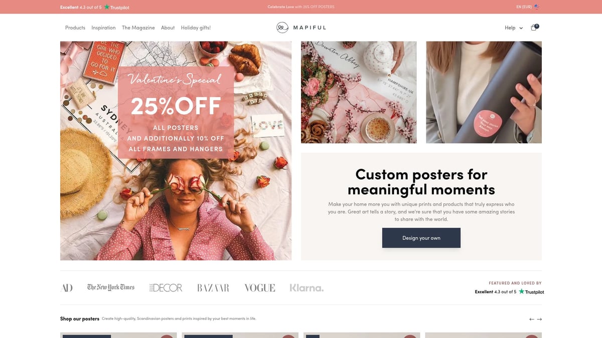 9 Stunning World City Poster Prints to Elevate Your Space in 2026 - Mapiful – Personalized City Maps