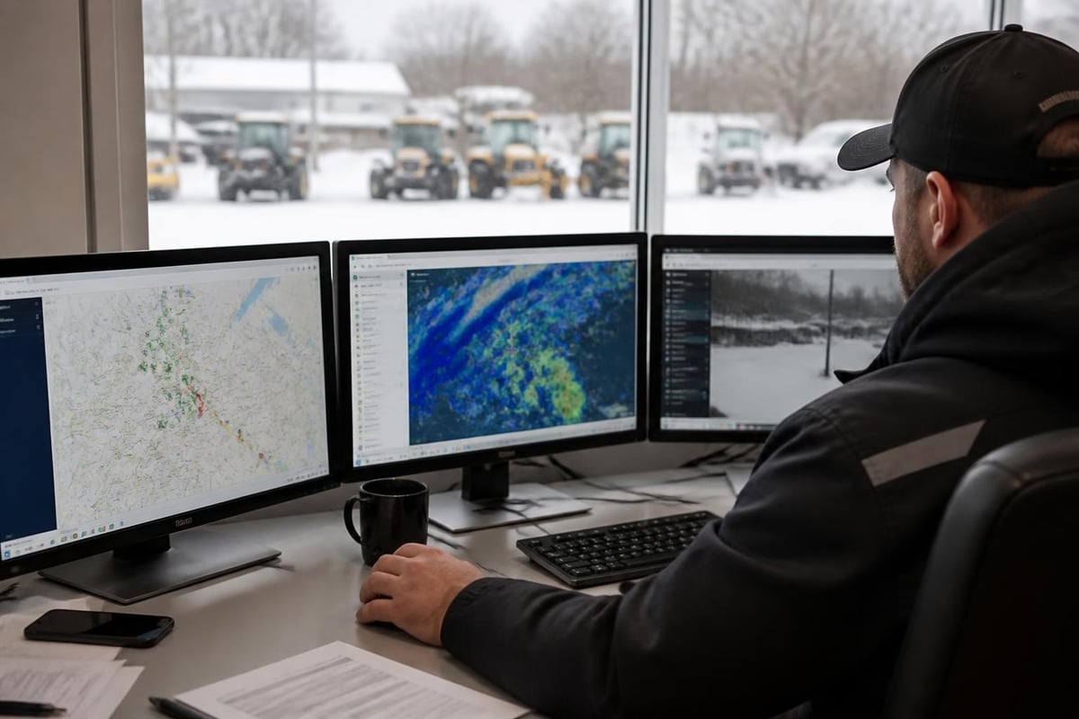 Snow removal technology systems