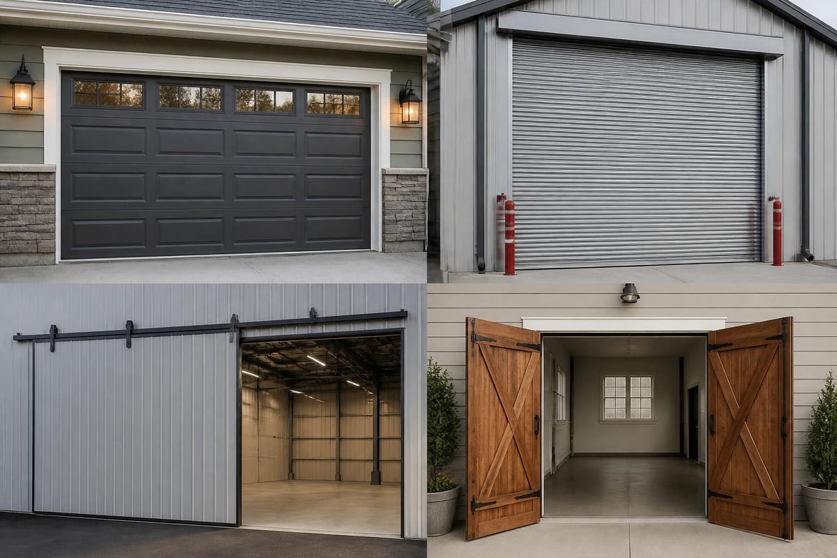 Garage door system variety