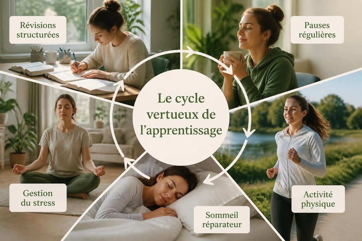 Équilibre entre révisions et bien-être