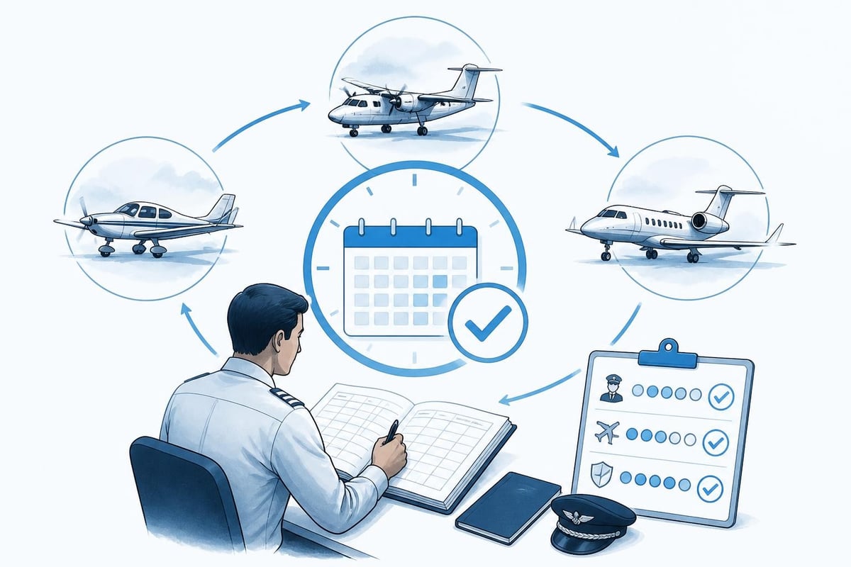 Multi-type logbook tracking