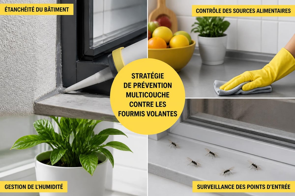 Prévention fourmis volantes