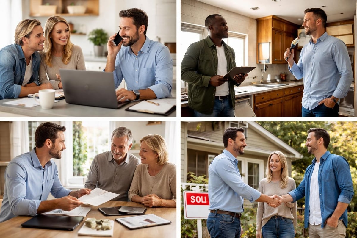 Professional home buyer evaluation process