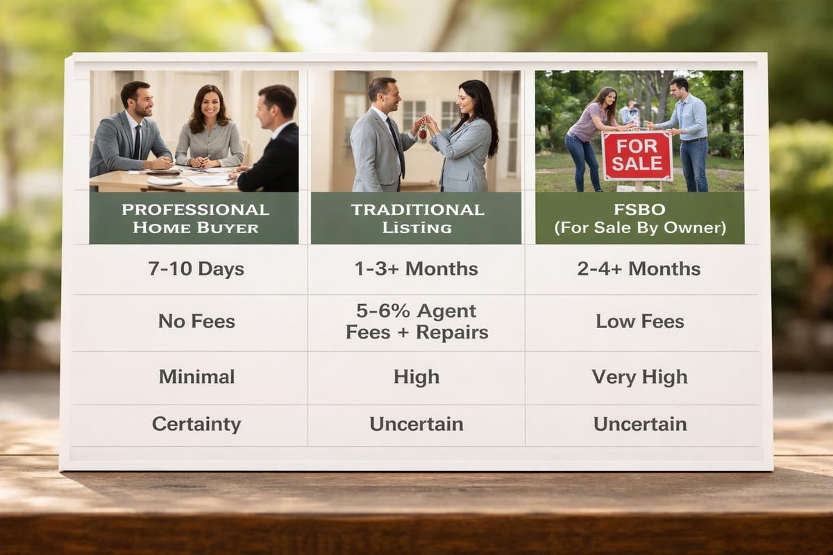 Comparing sale options