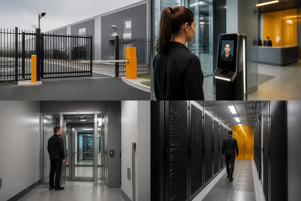 Multi-layer data center access control