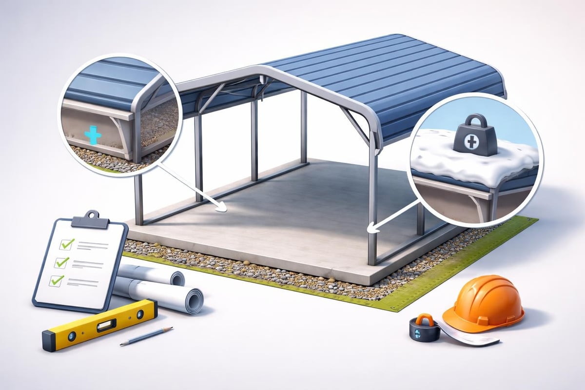 Structural assessment of carport conversion