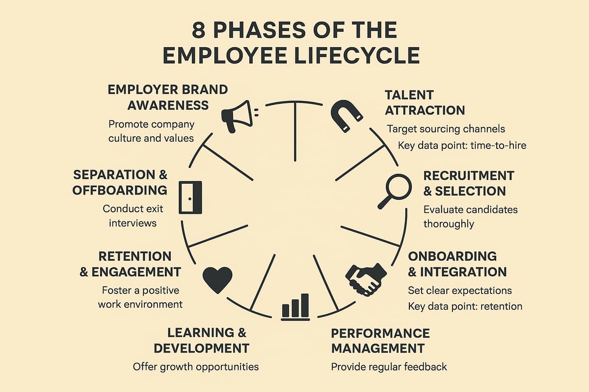 8 Key Phases of the Employee Lifecycle to Master in 2026