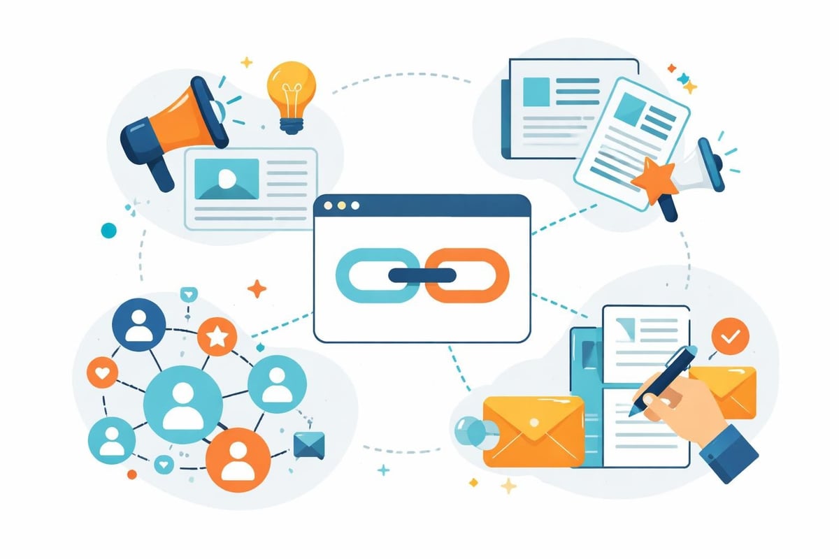 Link building strategy components