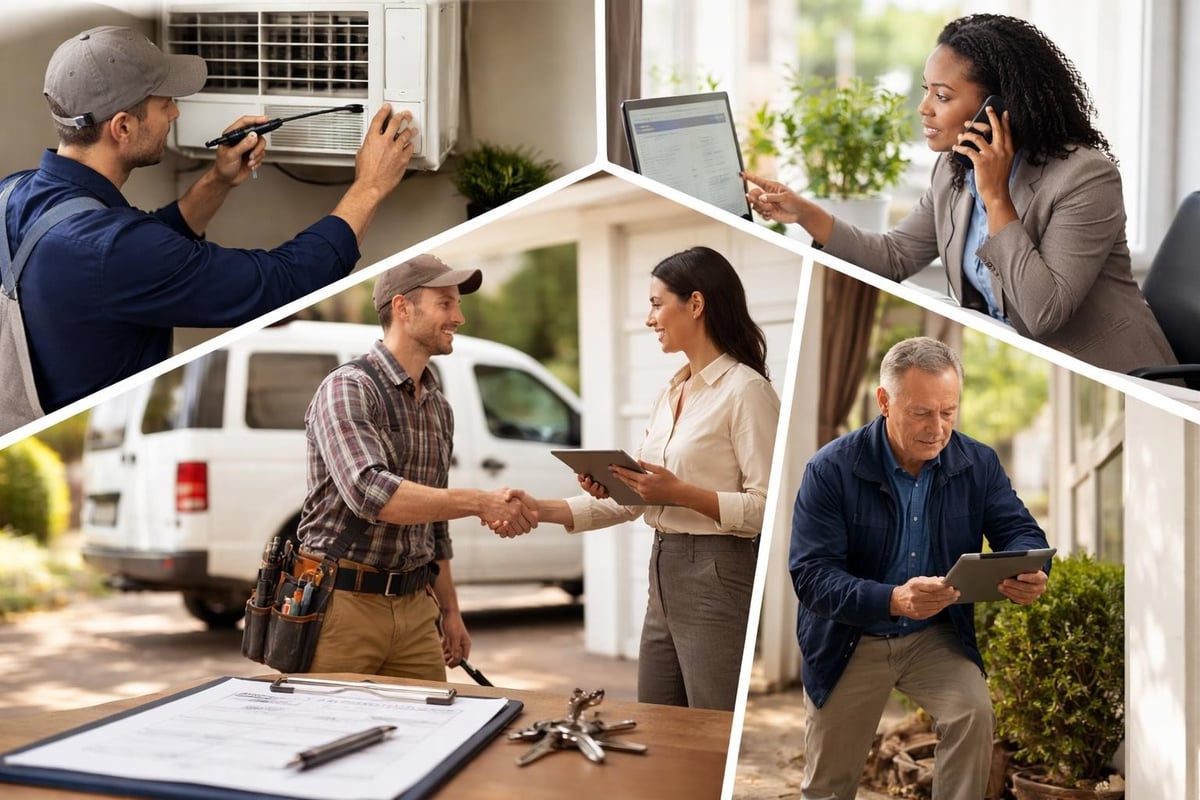 Property maintenance coordination