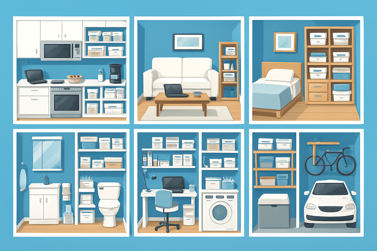 Room-by-Room Organization Guide