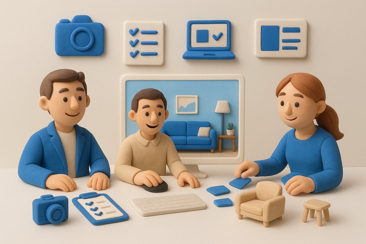 The Step-by-Step Virtual Furniture Staging Process