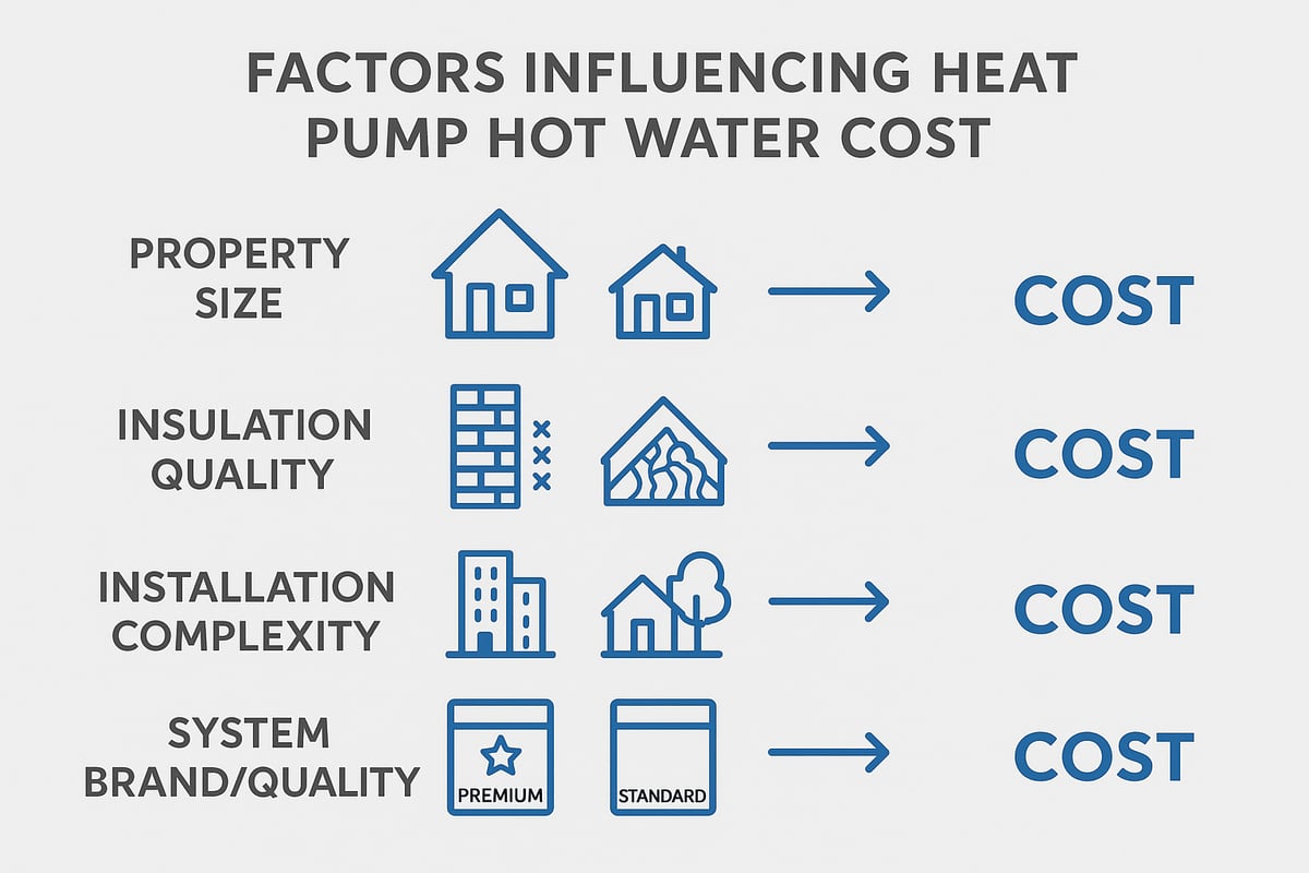 Factors Influencing Heat Pump Hot Water Costs