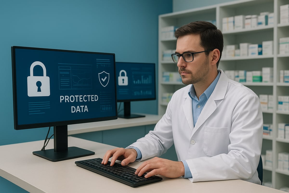 Guida Completa alla Vendita Online Medicinali nel 2025 6 Sicurezza, Privacy e GDPR nella Vendita Online di Medicinali