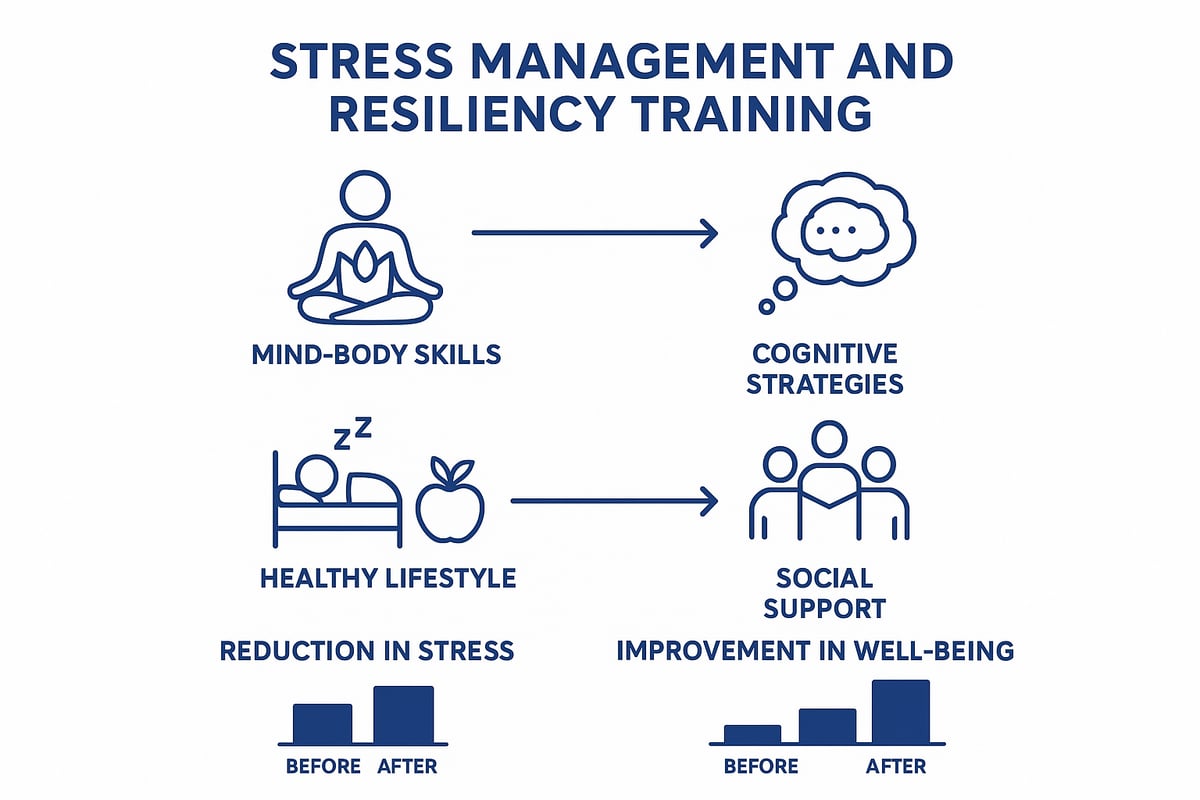 Core Components of Stress Management and Resiliency Training Programs