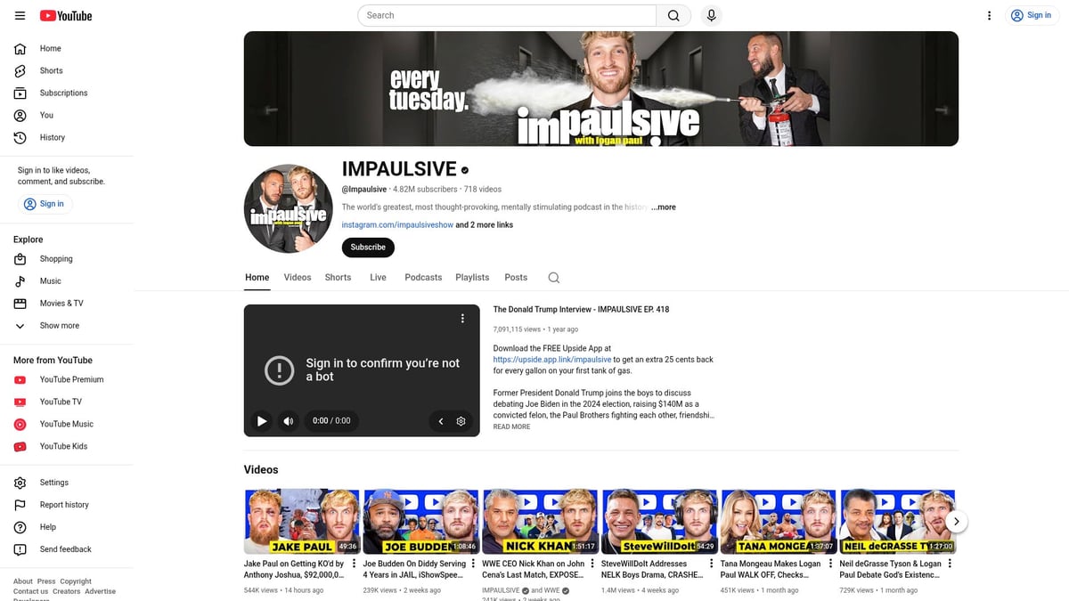 Top 12 Best Podcasts on YouTube to Stream in 2026 - Impaulsive