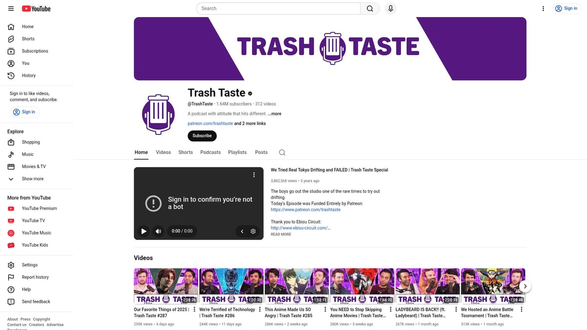Top 12 Best Podcasts on YouTube to Stream in 2026 - Trash Taste