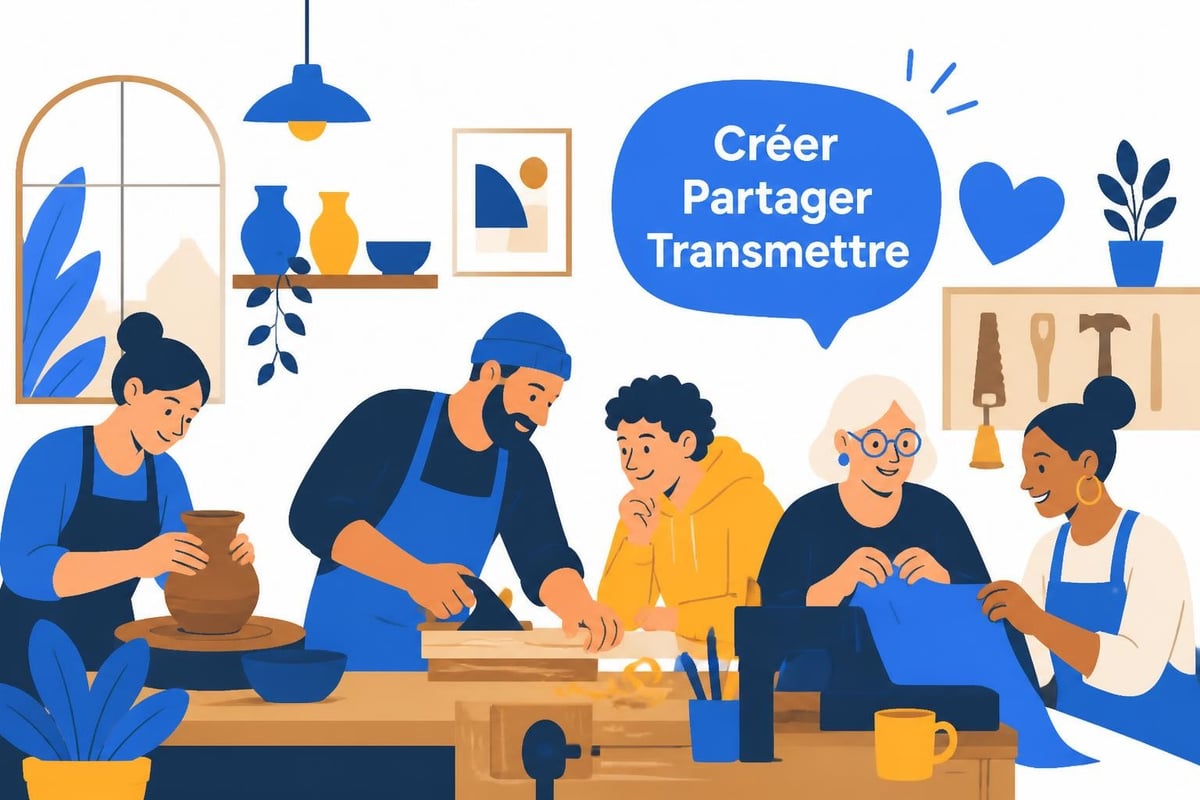 Atelier créatif local