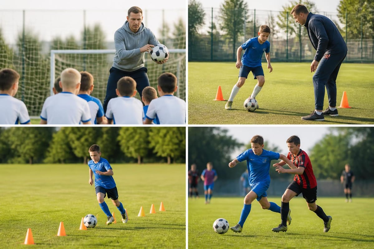 Youth soccer skill progression