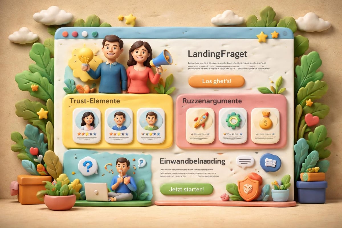 Aufbau conversion-optimierter Landingpages
