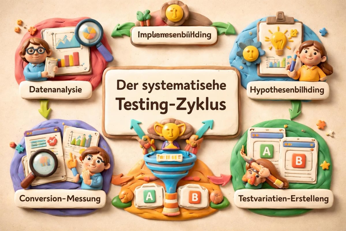 A/B-Testing-Prozess für Landingpages