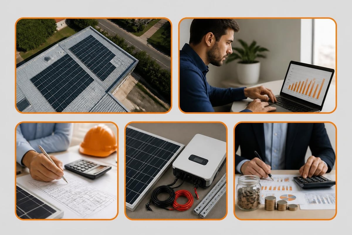 Solar system design process